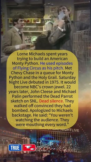 Monty Python Thought They Bombed on SNL. The Audience Knew Every Word