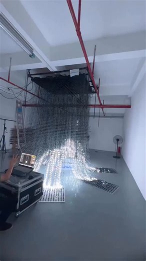 TouchDesigner on Instagram: "repost @hqgled16888 From Data to Light: TouchDesigner Linking 3D Matrix Lights for Interactive Storytelling #TouchDesigner #3DMatrixLight #clublighting #nightclub #bar #disco #event #stage #ledlights#eventlighting#lightingdesign #wedding #clubdesign #nightclubdesign #factory #manufacturing #ledlightfactory #lightingfactory #pixellight #china #guangdong #aoshowled"