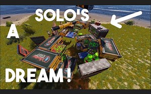 Rust 建筑教学 -1~3人梦想基地