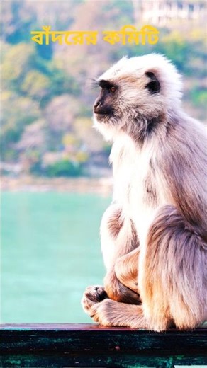 😱 Omg Monkey Committee 😆#shorts #viralvideo #trendingshorts #manjarul