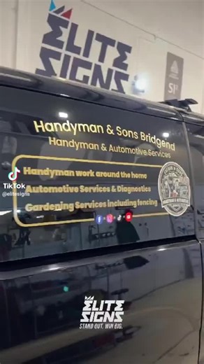 #handyman #garden #automotive #mechanics #graphicdesign @Elite Signs