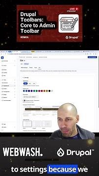 Summary: (Part 2) Drupal Toolbars: Core to Admin Toolbar
