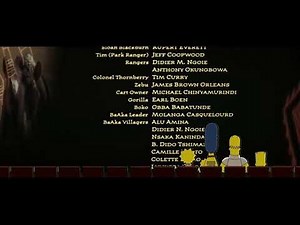 The Simpsons Theater The Wild Thornberrys Movie End Credits