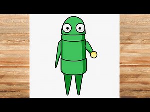 How to draw REPO | Green Player