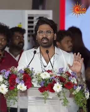 ரசிகர்களுக்கு அறிவுரை சொன்ன நடிகர் தனுஷ்! | Dhanush Advice | Dhanush Recent Speech | Sun News