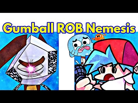 Friday Night Funkin' Vs VS ROB Demo | Amazing World of Gumball (FNF/Mod/Hard/Demonstration)