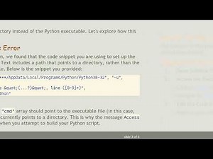 Resolving the WinError 5 Access Denied in Sublime Text for Python Builds