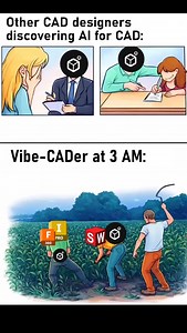 In which team are you ? #VibeCADing #ai #cad | MecAgent