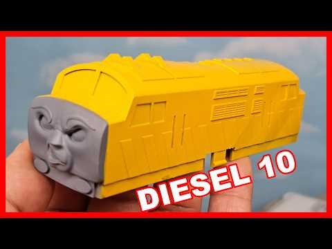 Custom Diesel 10 Paint Thomas and Friends Trackmaster