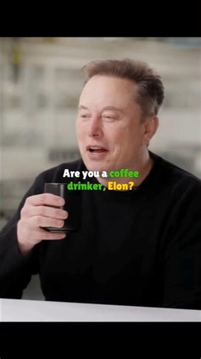 Elon Musk's Daily Coffee Ritual ☕. #elonmusk #nikhilkamath