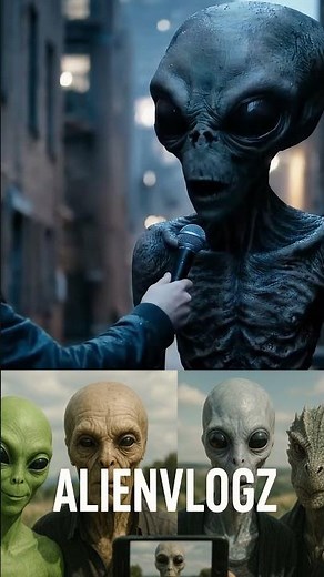 AlienVlogz - In Public | Veo 3 #alienvlogz #aliencomedy #wtfhumans #greyalien #viralshorts