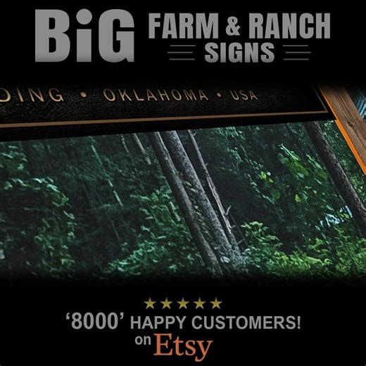 Personalized Ranch & Farm Signs. The perfect Christmas Gift! | FamilyPlanks.com