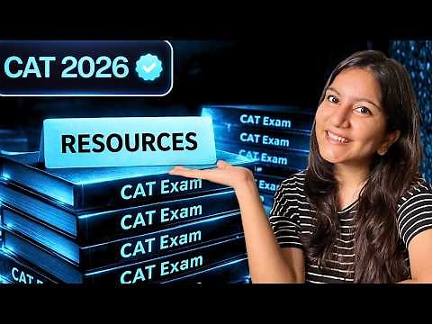 CAT 2026 Resources → Books, Videos, Coaching, Mocks