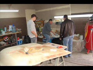 Frame off restoration of 55 Chevrolet