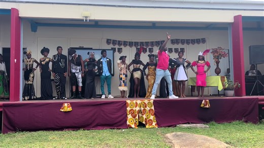 Fashion show at pares secondary school today! With trainer Anse Henry of Dream Catcher Modeling Agency 🇦🇬✨❤️ #school #foryoupage #fyp #antiguatiktok🇦🇬 #antiguaandbarbuda🇦🇬