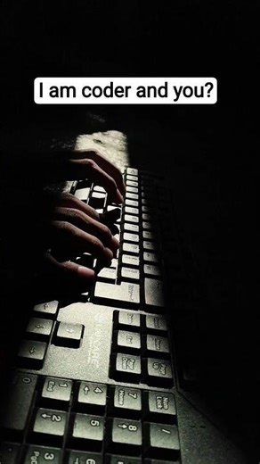 I am coder and you? comment 👇 #ytshorts