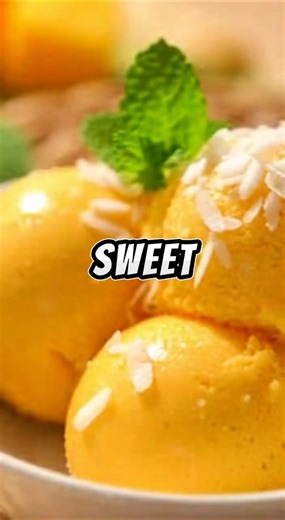 Healthy Mango Ice Cream 🥭🍦 Dairy Free & Super Easy!