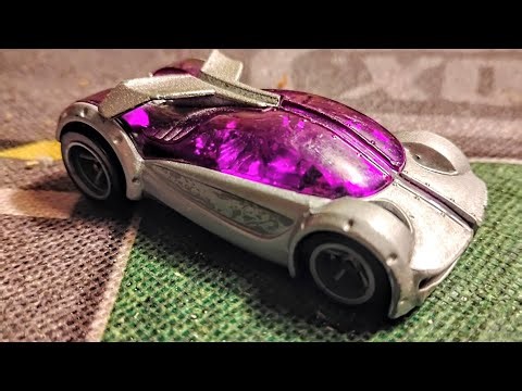 Reviewing a 2005 new casting from Hot Wheels and this one is called Iridium.
