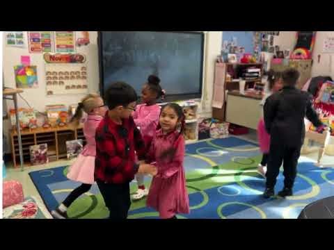 Kindergartners Jitterbugging