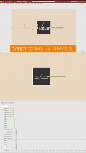 Here’s a bts on my latest powerpoint template! #powerpoint #animation #art