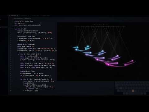 ASMR Programming — Pendulum Wave Simulation - No Talking
