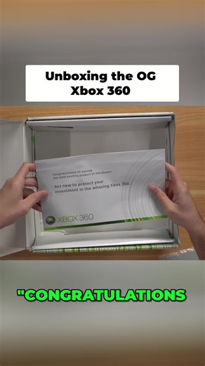 Unboxing the Most Pristine OG Xbox 360