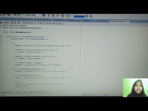 Penanganan Error (Java netbeans)