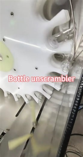 Automatic Bottle Unscrambler | Bottle Sorting Machine for Packaging Lines