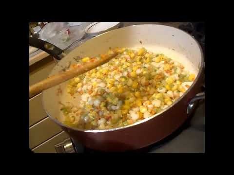 Cooking with can Hominy