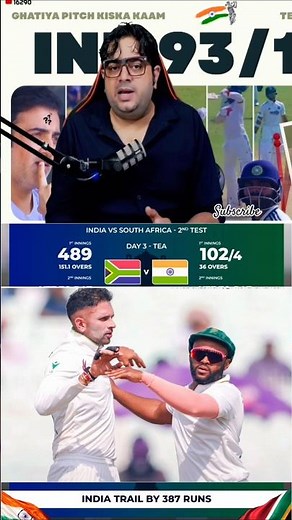 IND vs SA Day 3: South Africa On Top! India 102/4 at Tea! 😧