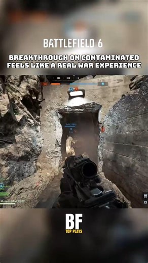 Breakthrough on the Contaminated map feels like a real war experience🔥
