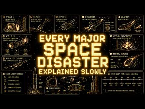 Every Major Space Disaster Explained Slowly (For Sleep)