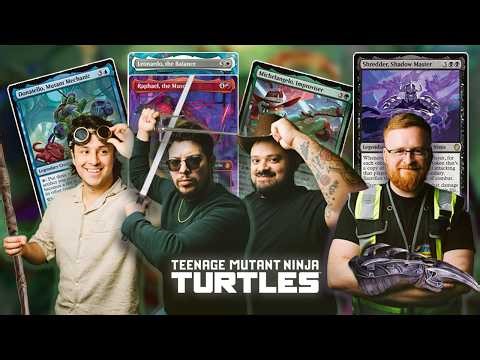 CAN BRACKET 2 TURTLES STOP BRACKET 4 SHREDDER?! Shredder v Donatello v Michelangelo v Turtle Power!