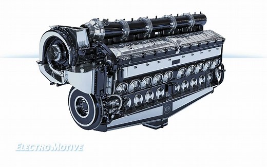 【SD60/70系列内燃机车的动力来源】EMD 710柴油机官方介绍