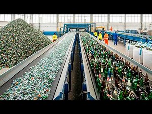 How Billions of Old Bottles Are Reborn as New Glass | Inside a Mega Recycling Plant