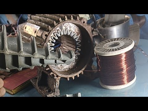 VermaElectrical is live! how to 1hp moter make coil and winding