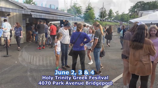 Oh boy! Its that time of year again! The 2023 Greek Festival at Holy Trinity Greek Orthodox Church at 4070 Park Avenue, June 2nd, 3rd and 4th. Friday and Saturday 12pm to 10pm, Sunday 12pm-9pm. Here are some highlights from last year. You can visit them online at holytrinitybridgeport.org | DoingItLocal.com