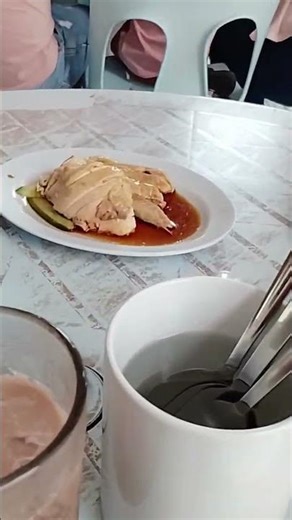 Nasi ayam steam.. favourite boss #food #makanan