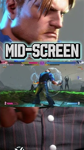 Guile's INSANE Mid-Screen Level 1 Combo 🤯