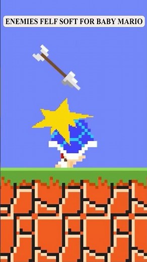 More Enemies Felt Sweet for Tiny Mario #supermario #mario #supermariobros #mariobros #shorts