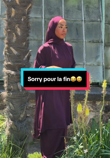 Sorry pour la fin de la vidéo 😅 – explications et montage