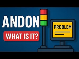 What is ANDON? | ANDON system explained in 5 minutes | How ANDON Works in Lean Manufacturing