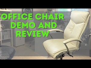 Office chair upgrade to the Realspace Verismo Bonded Leather High-Back Chair
