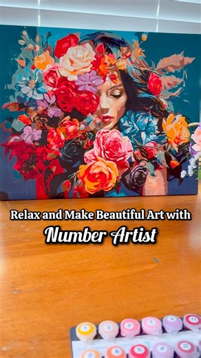 Rochelle Perry on Instagram: "#sponsored | If you’re a fan of paint-by-numbers you’re going to want to try @numberartistshop ! They provide all the tools for anyone to easily create stunning paintings. Their user-friendly paint-by-numbers kits guide you through each step, making art accessible and enjoyable for any skill level. While this did take me some time to paint, I felt so relaxed every time I picked up the brush and started to color. And I think she turned out to be so beautiful, don’t y