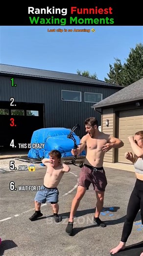 Ranking Funniest Waxing Moments#viral