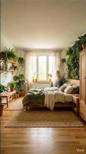 🔥 Abandoned Building ➜ Lush Green Bedroom#timelapse #timelapsevideo #viral