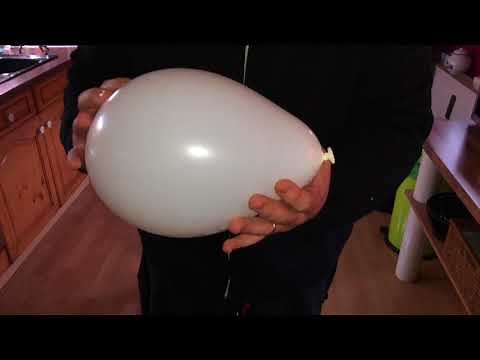 Inflate balloons Inflate balloon Fill balloon with air and lungs Instructions