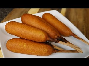 Air Fryer Corn Dog - Air Fryer Recipe - Nuwave Brio 10 Quart