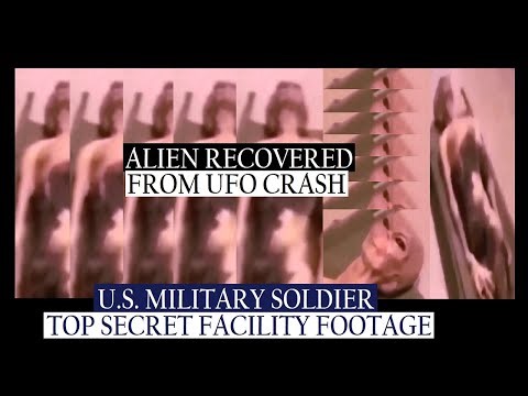 U.S. Military Special Operations Soldier Video Of Alien Body Recovery From UFO Crash