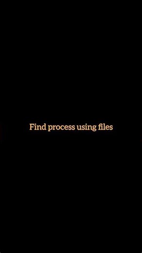 Advanced Linux Command Day 15 | lsof. #linuxcommandlinetutorial #devops #sysadmin #shorts #unix